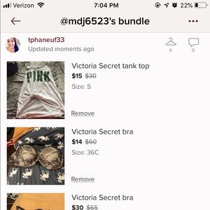 Bundle trade for Megan